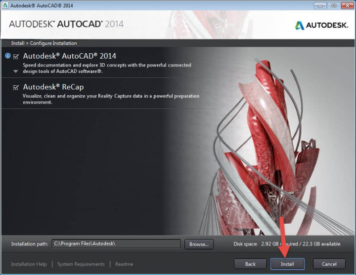 Download Autocad 2014 Free