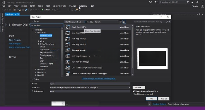 Download Microsoft Visual Studio 2013