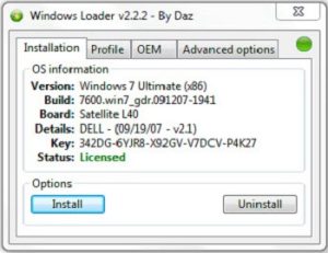 Active Windows 7 Loader