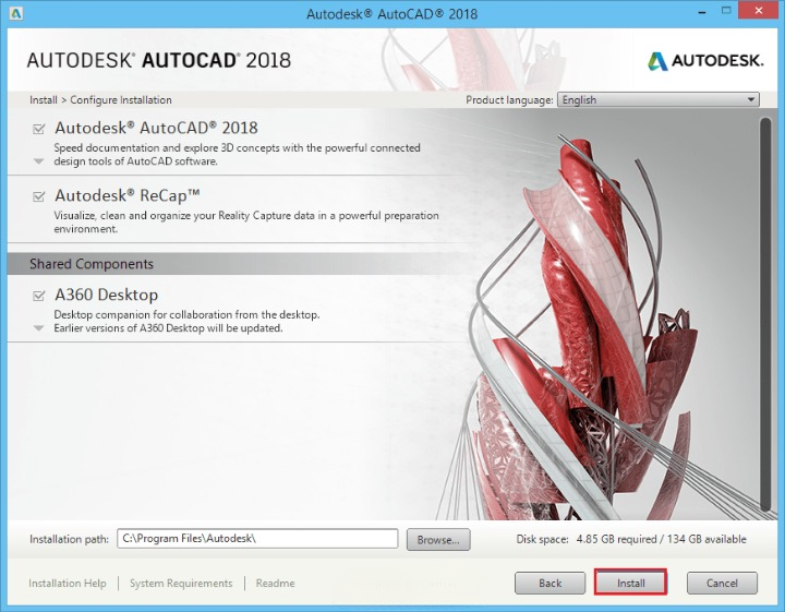 Download Autocad 2018