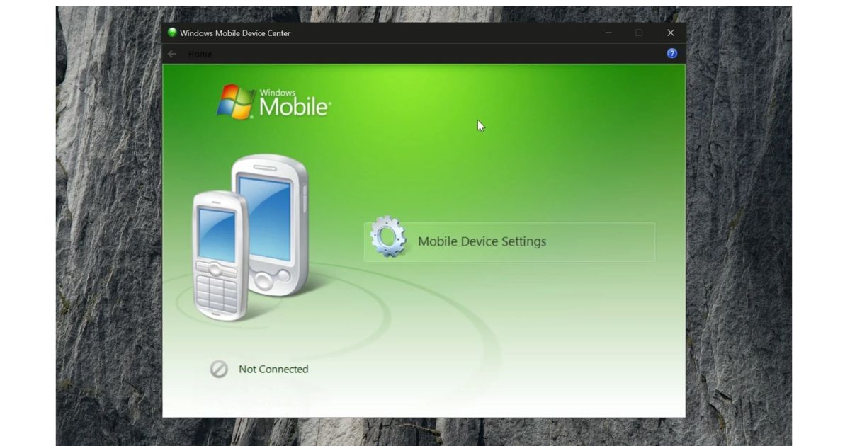 Microsoft Windows Mobile Device 