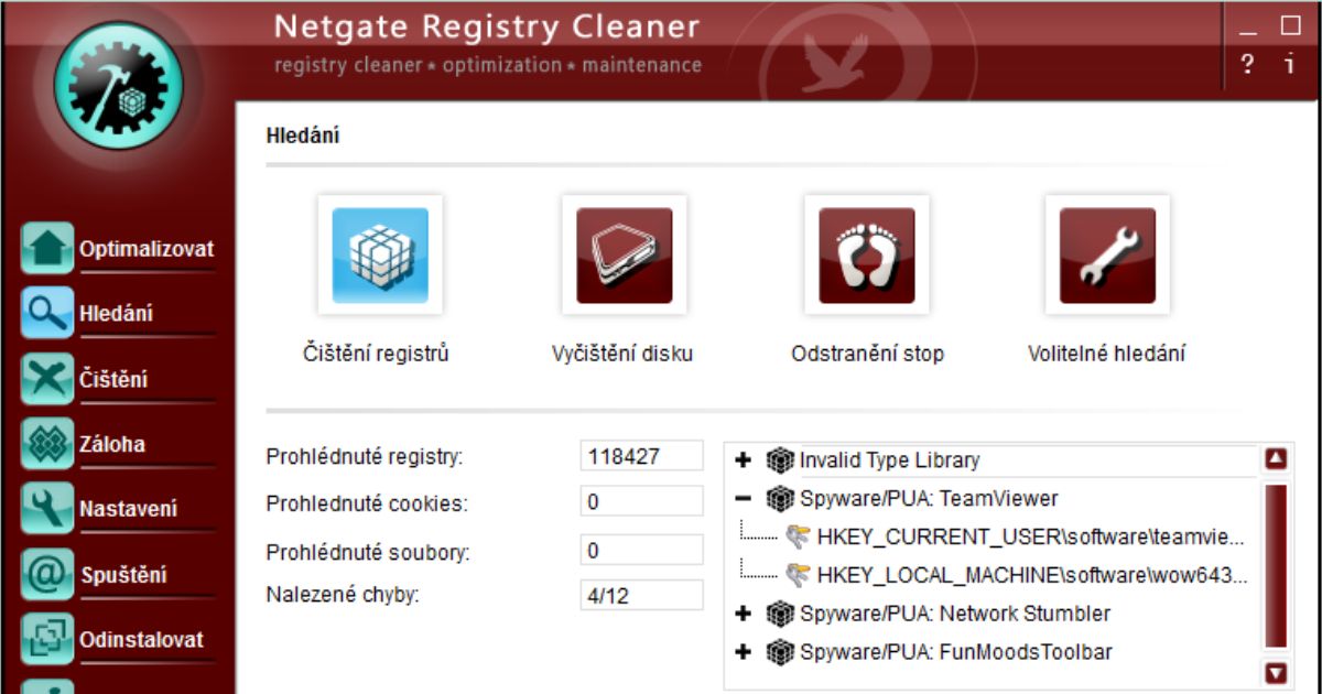 NetGate Registry Cleaner 