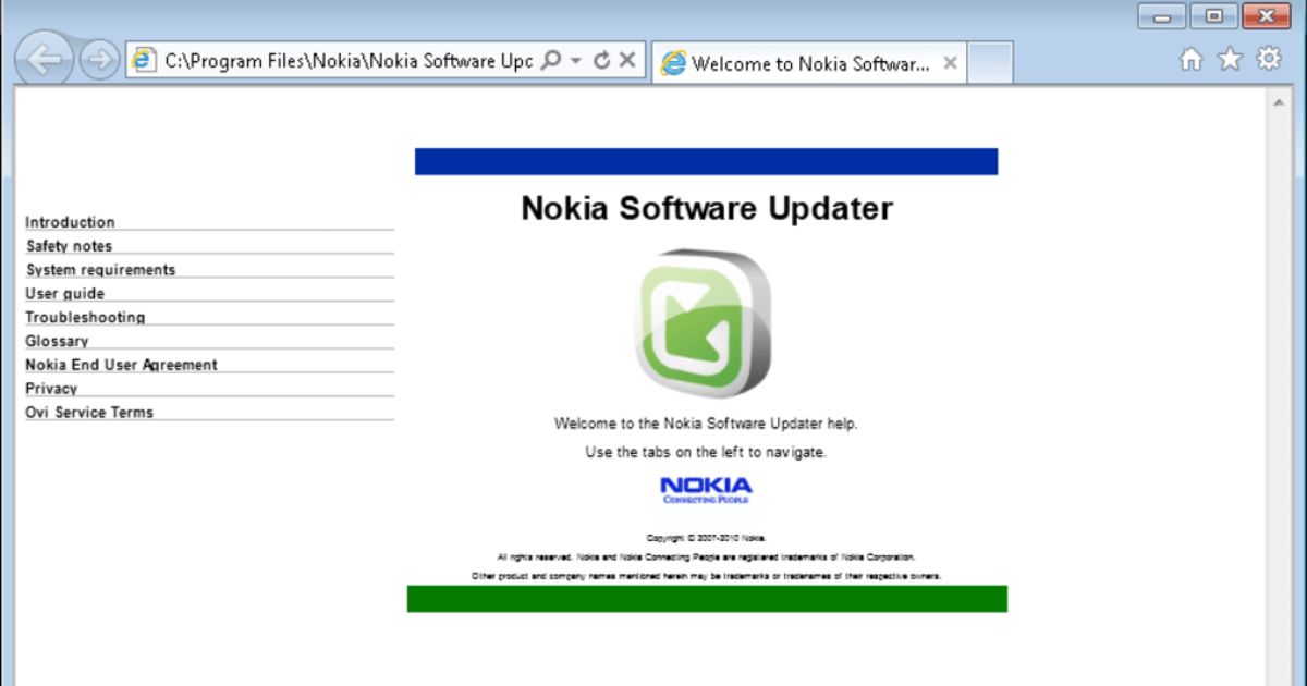  Nokia Software Updater 